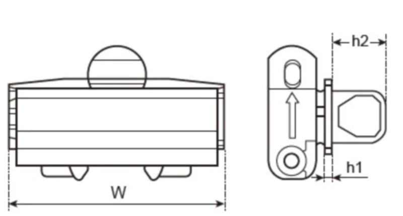 Plastic Flexible Cleat Chain Type G Replacement Of System Plast N - L63FCG