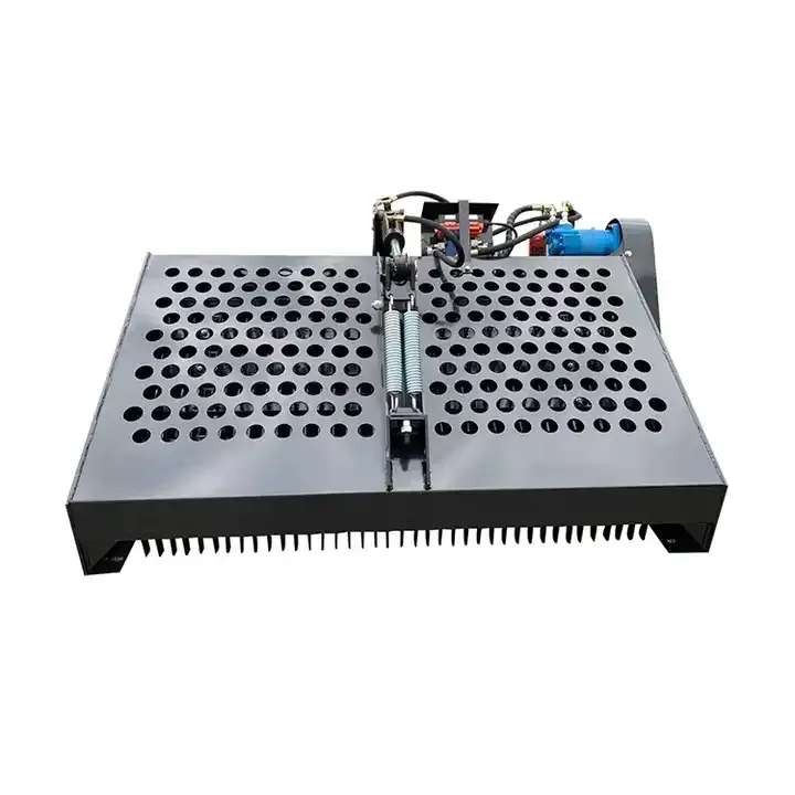 Skid Steer Loader Attachment Power Rake Stump Grinder for Forestry