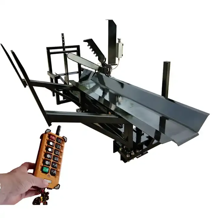 450mm Firewood Processor 30t Skid Steer Wood Cutting Machine Log Splitter