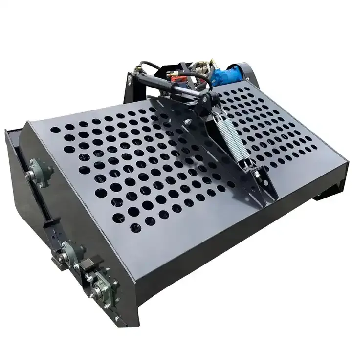 Skid Steer Attachment Stump Grinder For Skid Steer Loader with Piston Motor