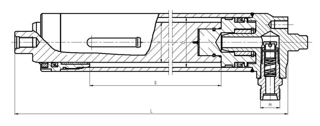 Forklift Lifting Hydraulic Cylinder