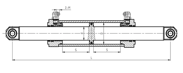 Forklift Steering Hydraulic Cylinder
