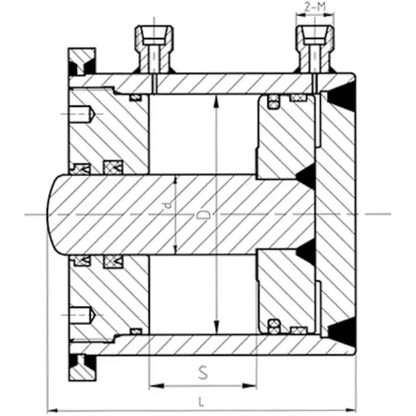 Forklift Tilt Hydraulic Cylinder