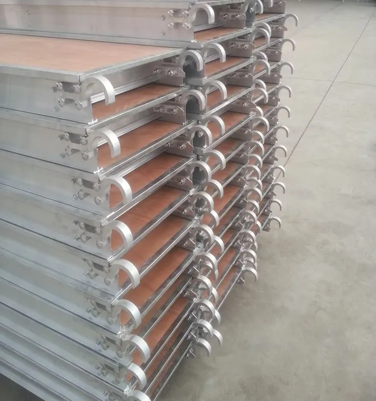 Frame Scaffolding Alu-Plywood Plank Decks for Building Construction