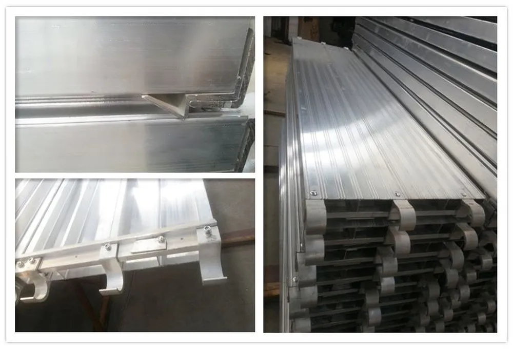 Frame Scaffolding Aluminium Plank Decks for Construction Engineering