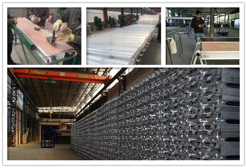 Frame Scaffolding Aluminium Plank Decks for Construction Engineering
