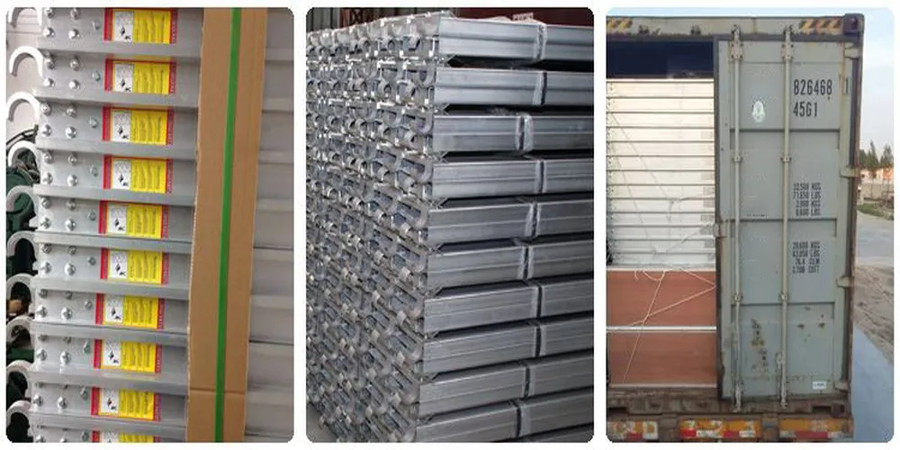 Frame Scaffolding Aluminium Plank Decks for Construction Engineering