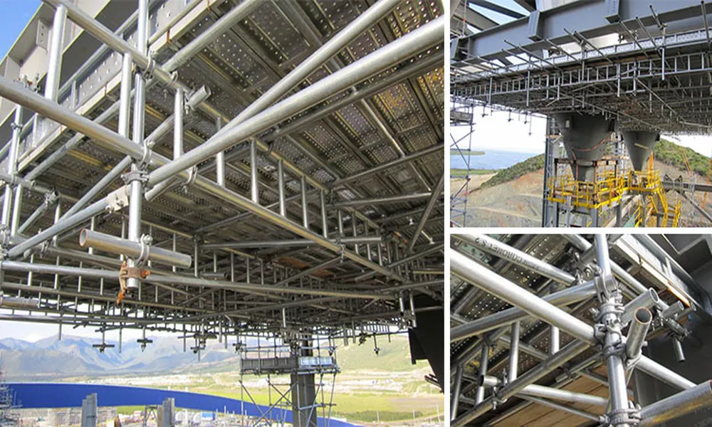 Galvanized Scaffolding Steel Monkey Ladder for Construction Machinery