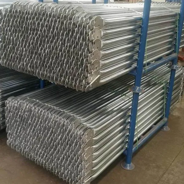 Galvanized Snap On Guard Rail Braces For Scaffolding Frames