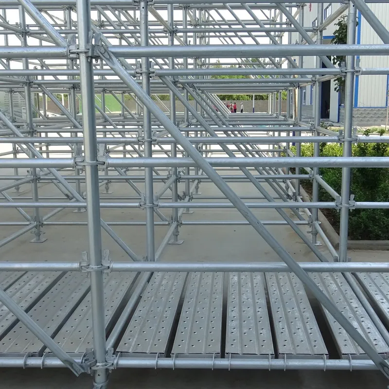 Scaffolding Galvanized Steel Planks with Hook for Construction