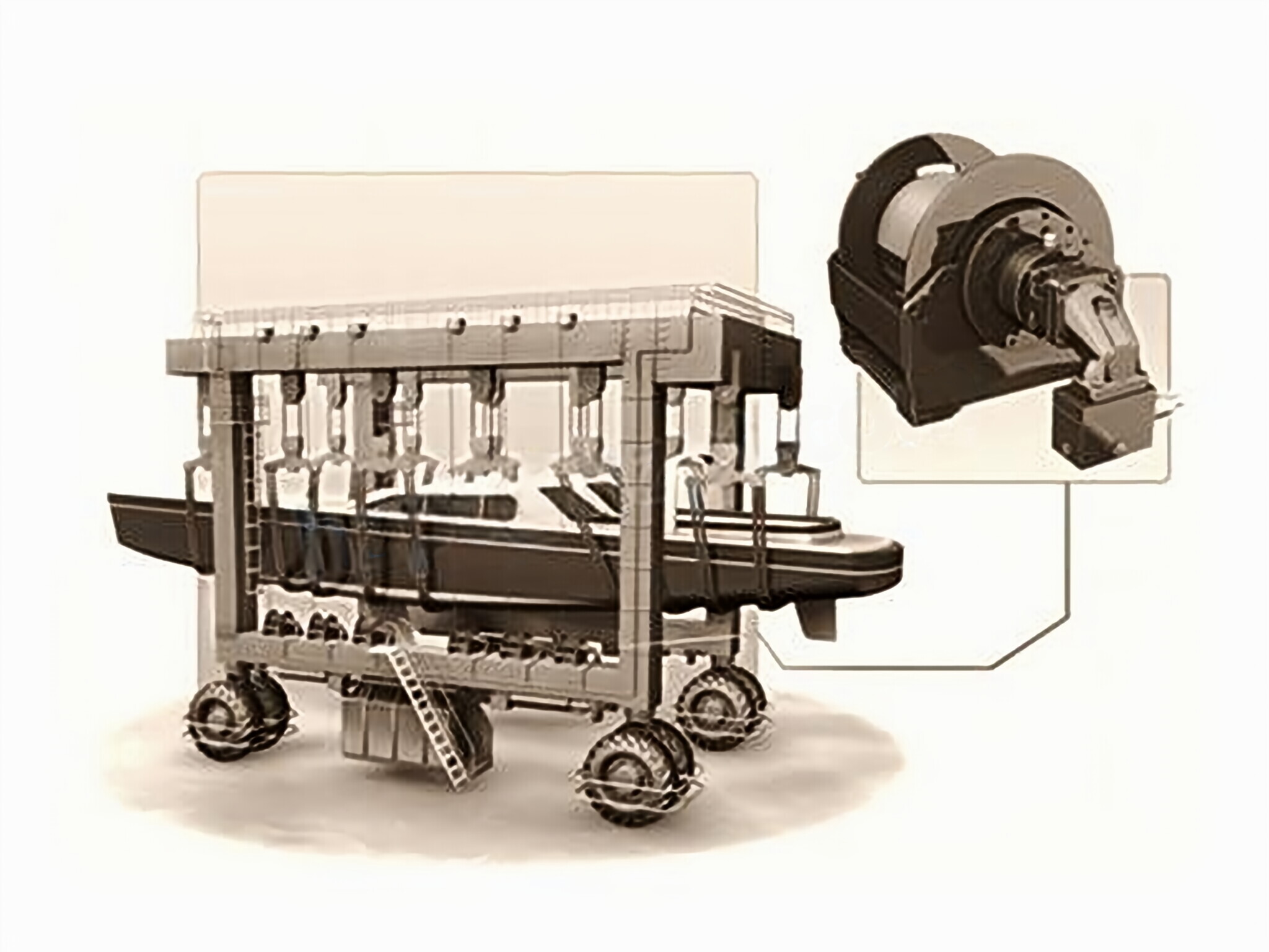 Planetary Gearbox for Marine Machinery