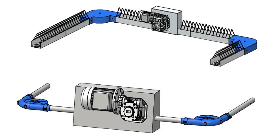 Worm Gearbox for Poultry Farm/Pig Livestock Equipment HRV063