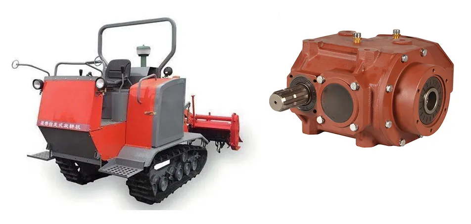 Grader Driven Rake Gearbox RDF-TBS128 for Crawler Rotary Cultivator