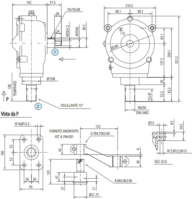 Grain & Sunflower Headers Gearbox – Replacement of Comer Code OS784