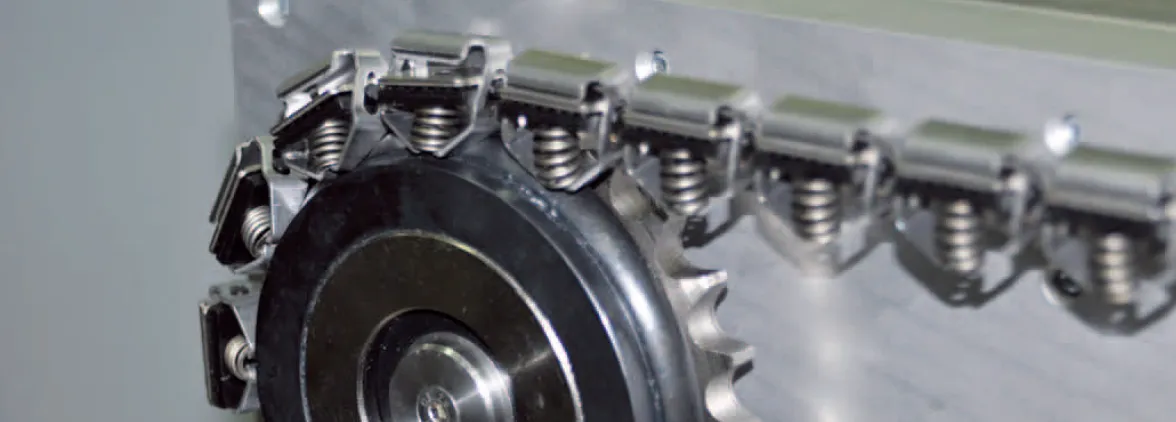 10B1-SS Stainless Steel Gripper Chain for Bread Application