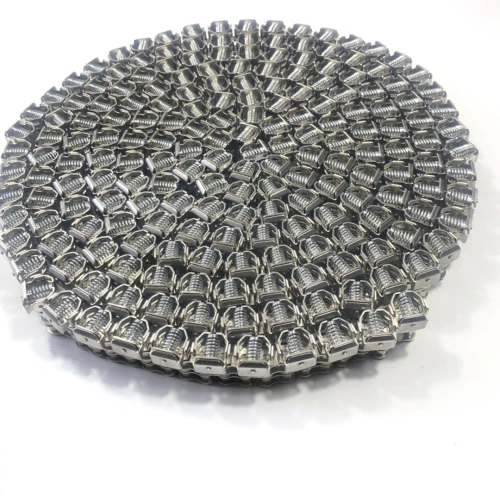 08B2 -SS Stainless Steel Gripper Chain for Wire Application