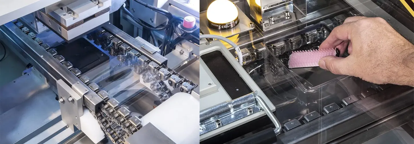 10B1-SS Stainless Steel Gripper Chain for Bread Application