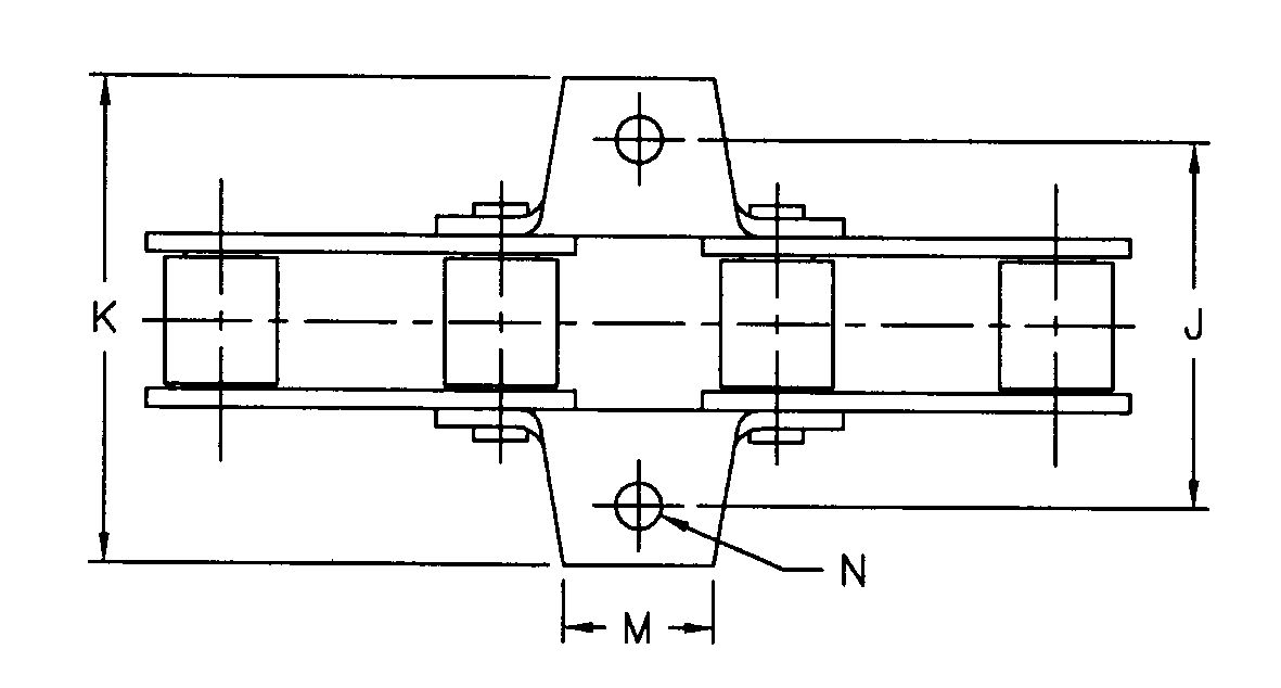 Drive Chain A550K19 A550K25 A550K27S