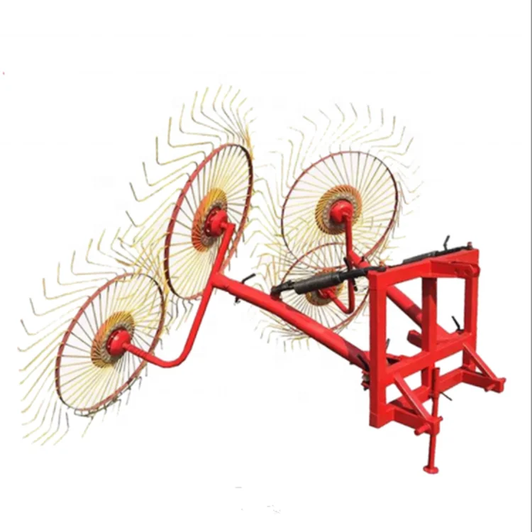 High Efficiency Finger Wheel Hay Rake
