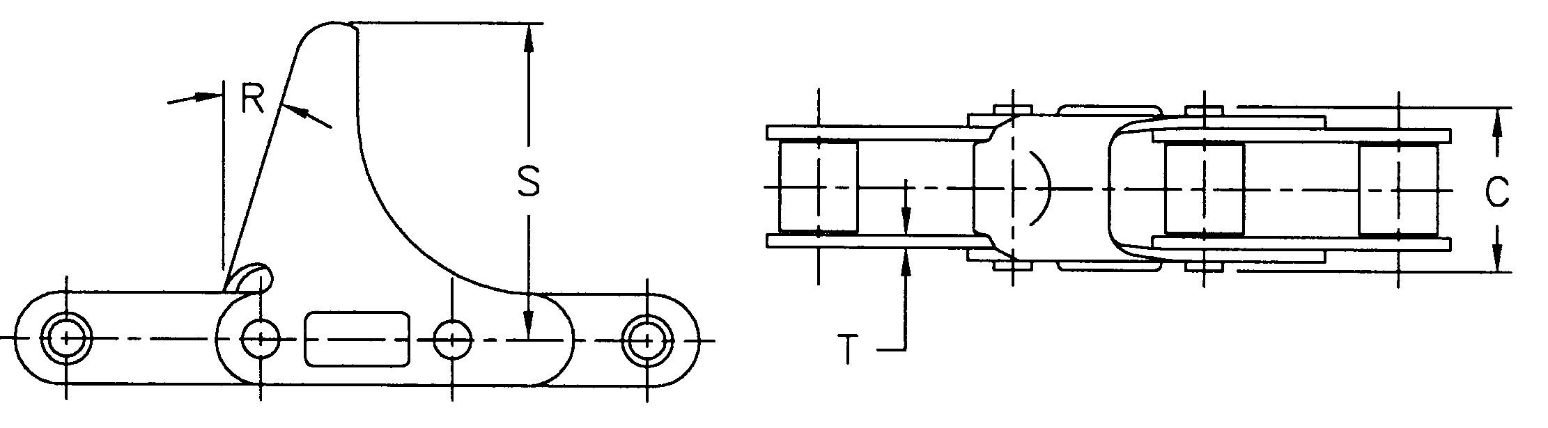 CA555-C6E Attachment Chain