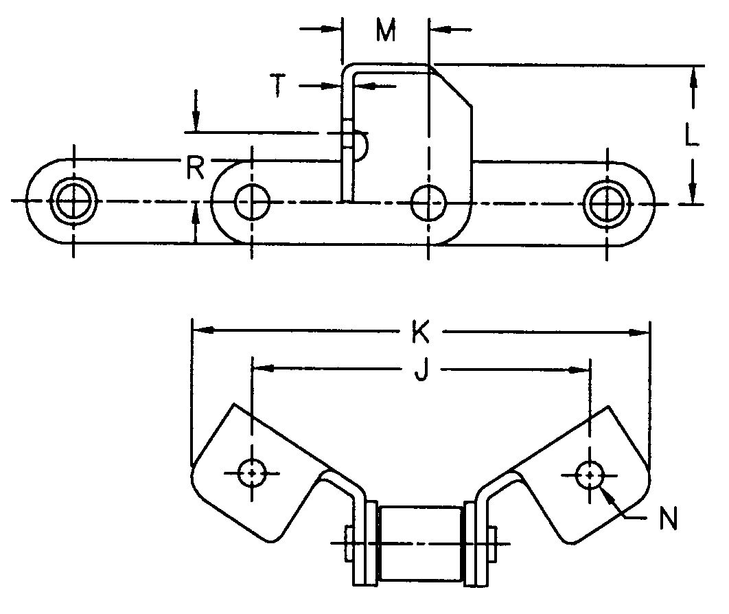 CA550 Chain With F5 F5S F13 F14 F14S F16 F17 Attachment