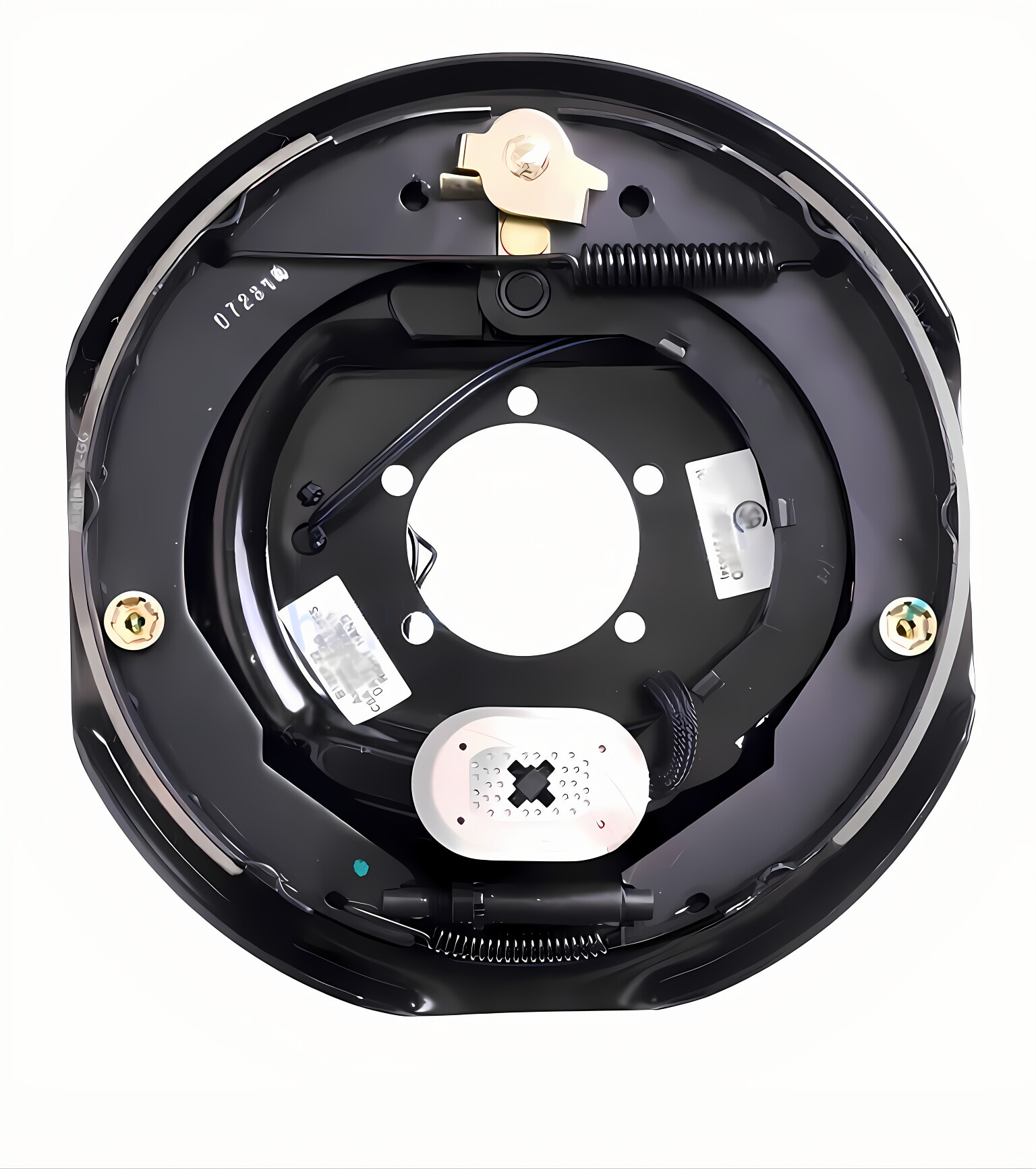 Dacromet RVs & Campers 10''*2-1/4'' Hydraulic Free Backing Brake Assembly for Trailer Travel Trailers