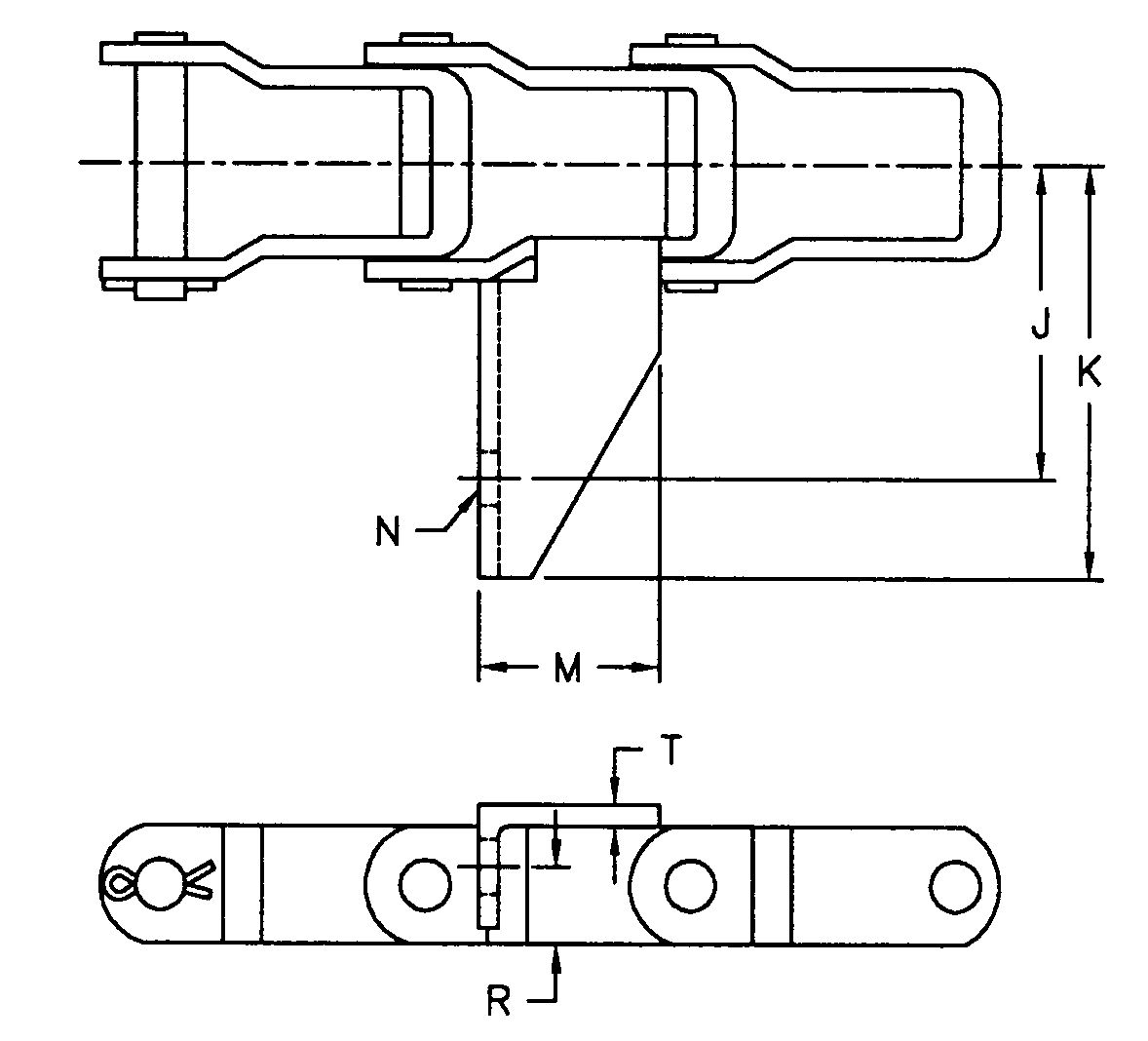 Pintle Chain AL662-G38