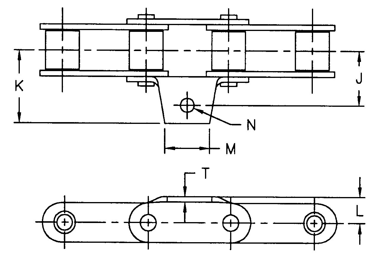 CA550-A18/CA550-A19/CA550-A25/CA550-A27/CA550-A29 Chain