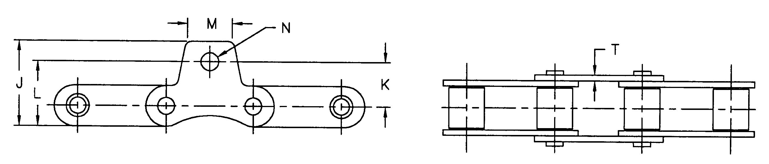 Conveyor Chain CA550M25