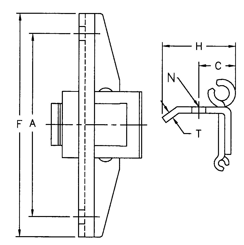 Agricultural 62 Steel Detachable Chain with SFS1 Attachment