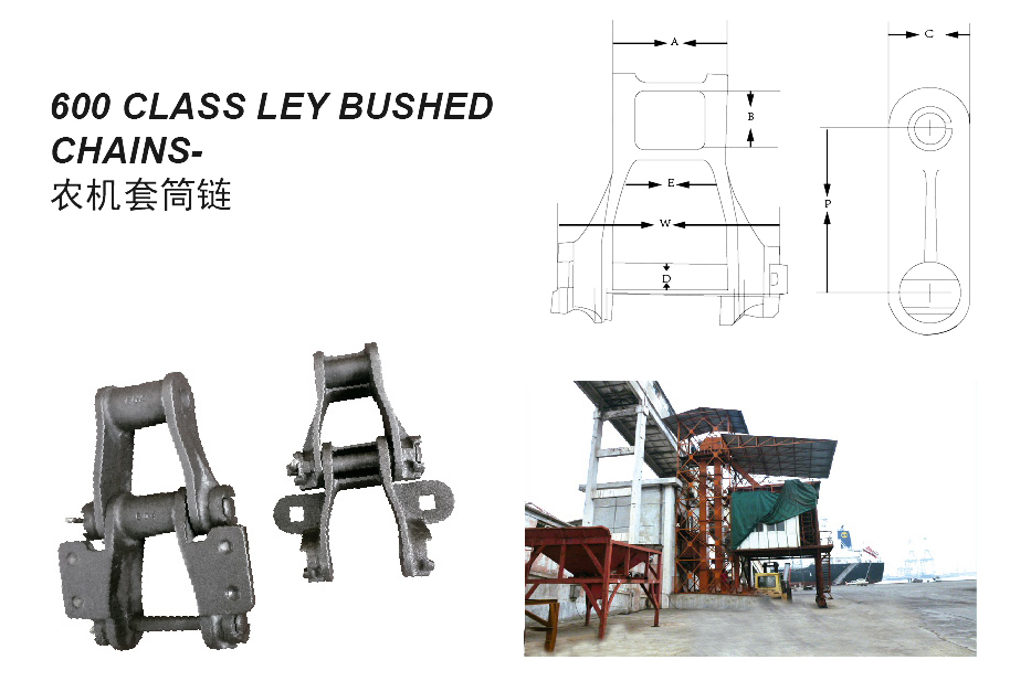 600 Ley Bushed Chains