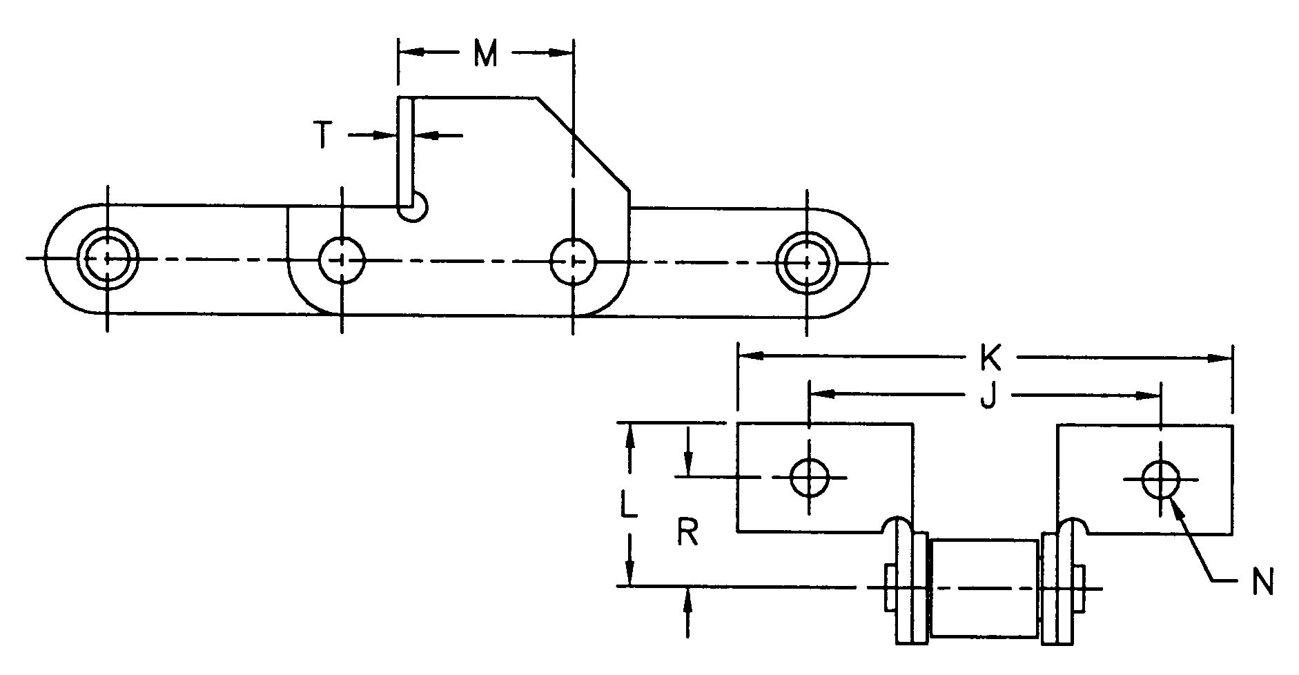 CA550 Chains With F1 F4 F4A F4S Attachment