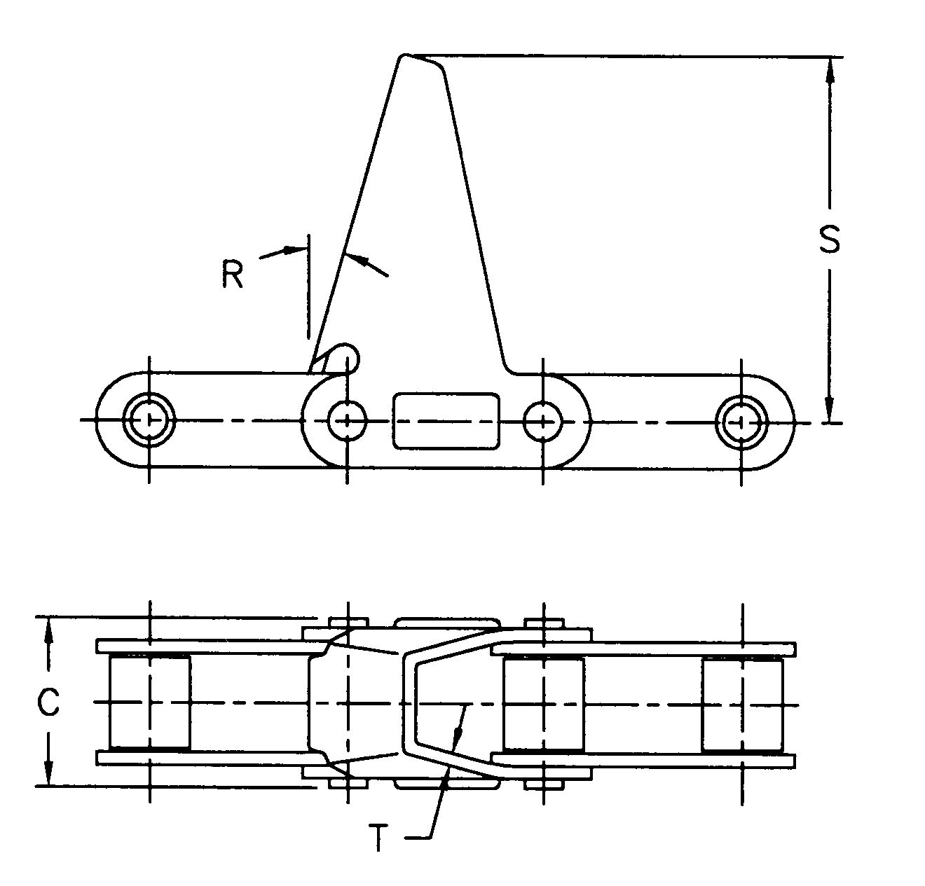 CA550-C12E/CA550-C17E/CA550-C19E/CA550-CPE Chain