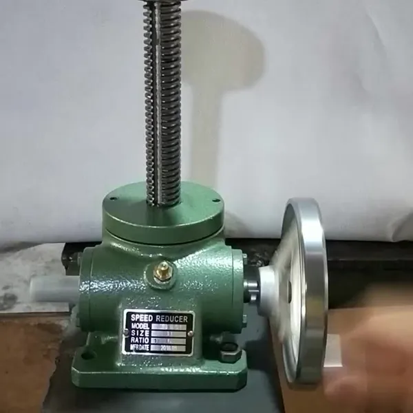 SWL Series Hand Wheel Worm Gear Screw Jack for Lifting Equipment
