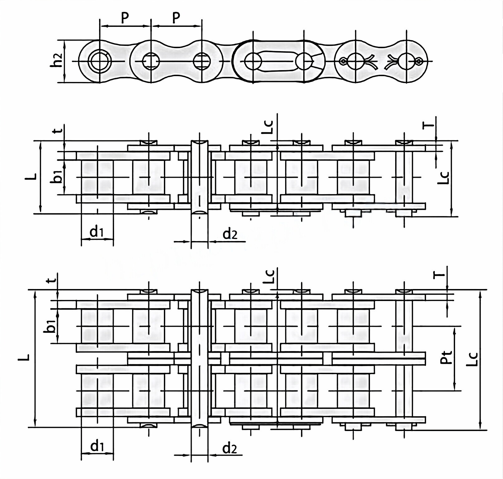 Handrail Drive Chains