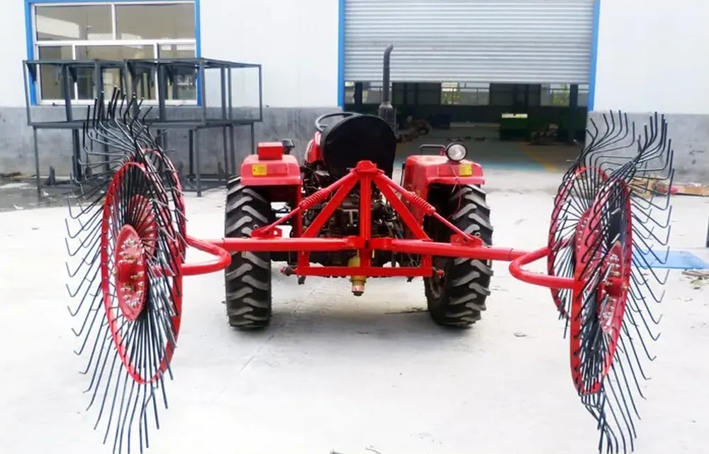 Finger Wheel Hay Rake (Hay Tedder) for Collect Grass RXHR-3 RXHR-4 RXHR-5