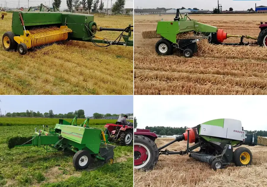 Square Hay Baler for Farm Hay Baling