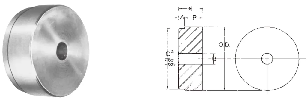 HB60 Steel Hubs for Split Taper Bushings