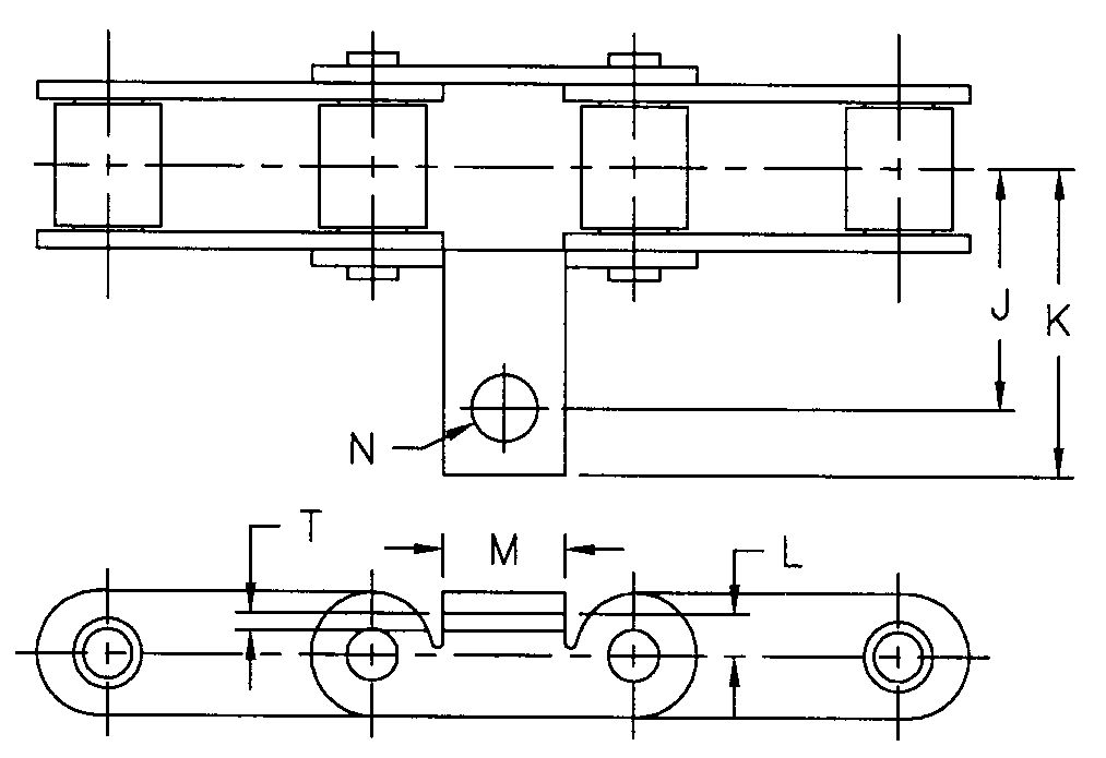 CA550 A1D Attachment Chain