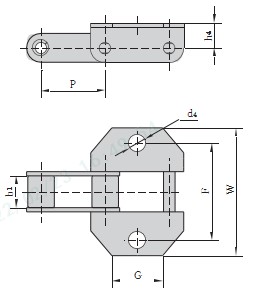 CA550 Chains With K18 Attachments
