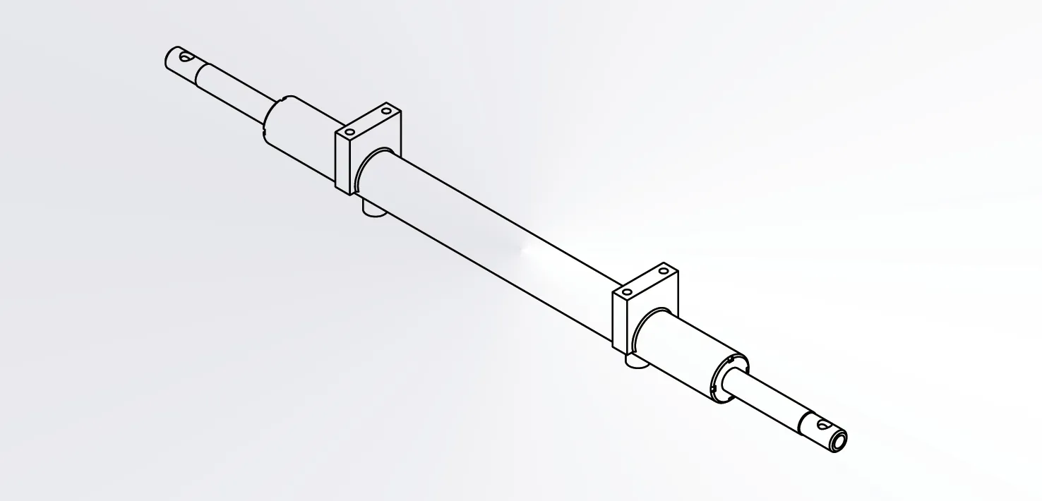 HCYY11112007 Steering Cylinder For Aerial Work Vehicles