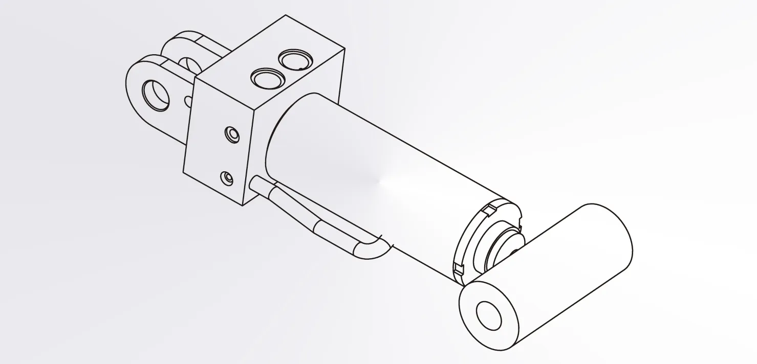 HCYY11112008 Upper Leveling Cylinder For Aerial Work Vehicles