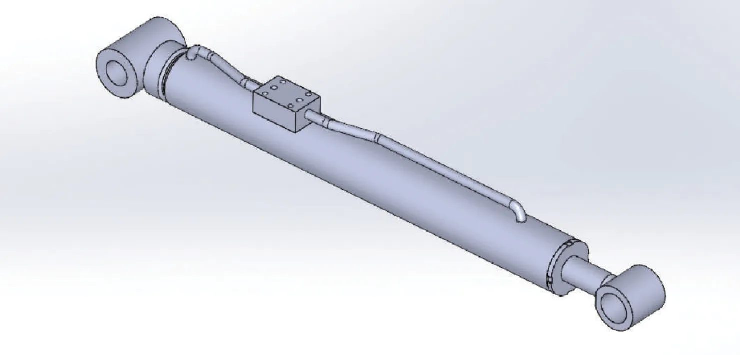 HCYY11112010 Main Boom Angle Cylinder For Aerial Work Vehicles