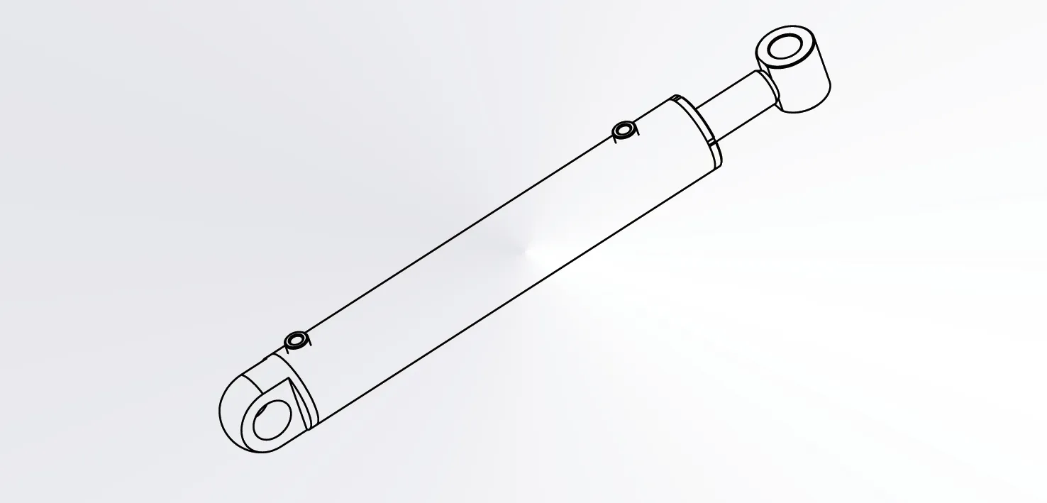 HCYY11112012 Steering Cylinder For Aerial Work Vehicles
