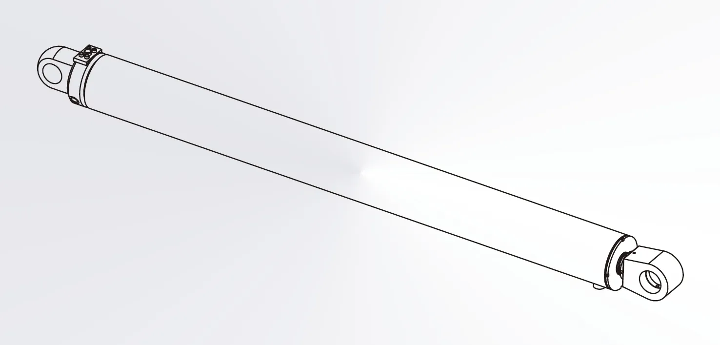 HCYY11112014 Swing Arm Cylinder For Environmental Protection