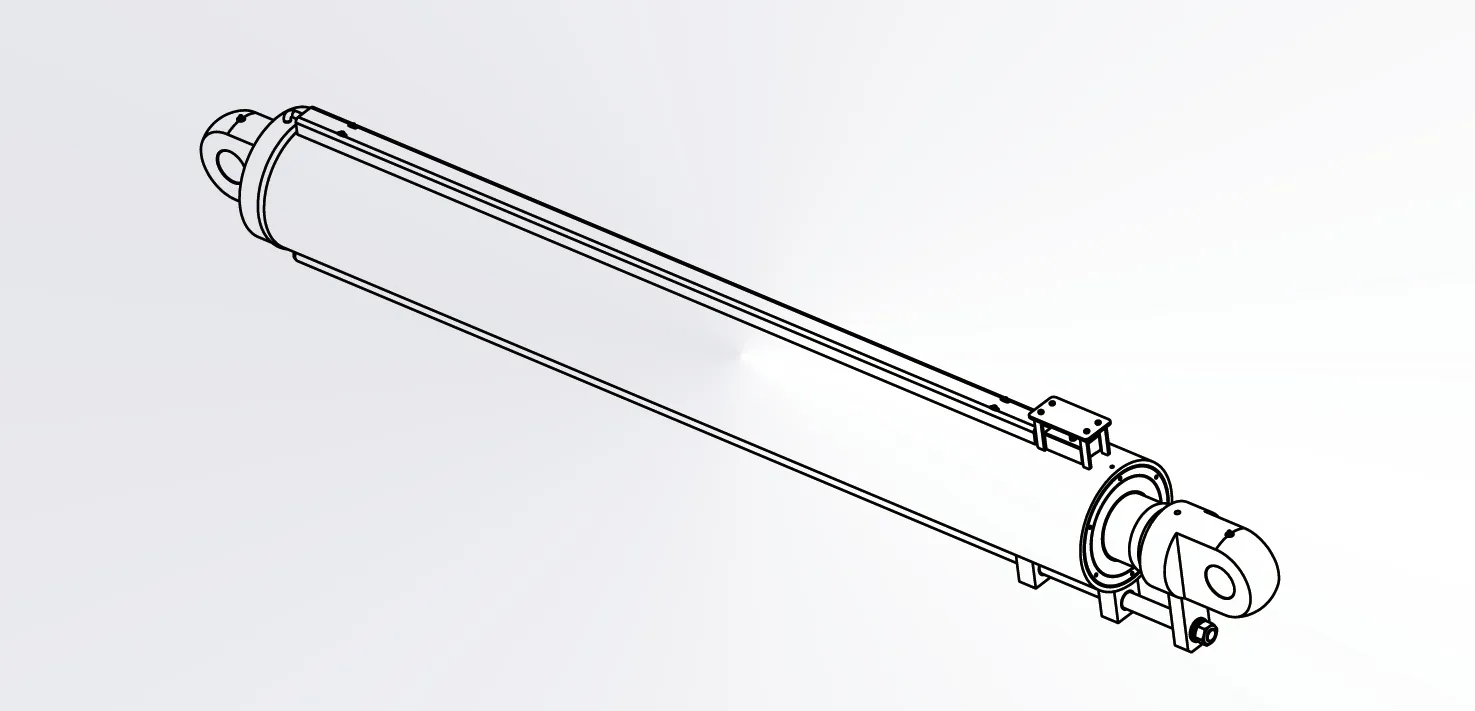 HCYY11112006 Lifting Cylinder For Aerial Work Vehicles