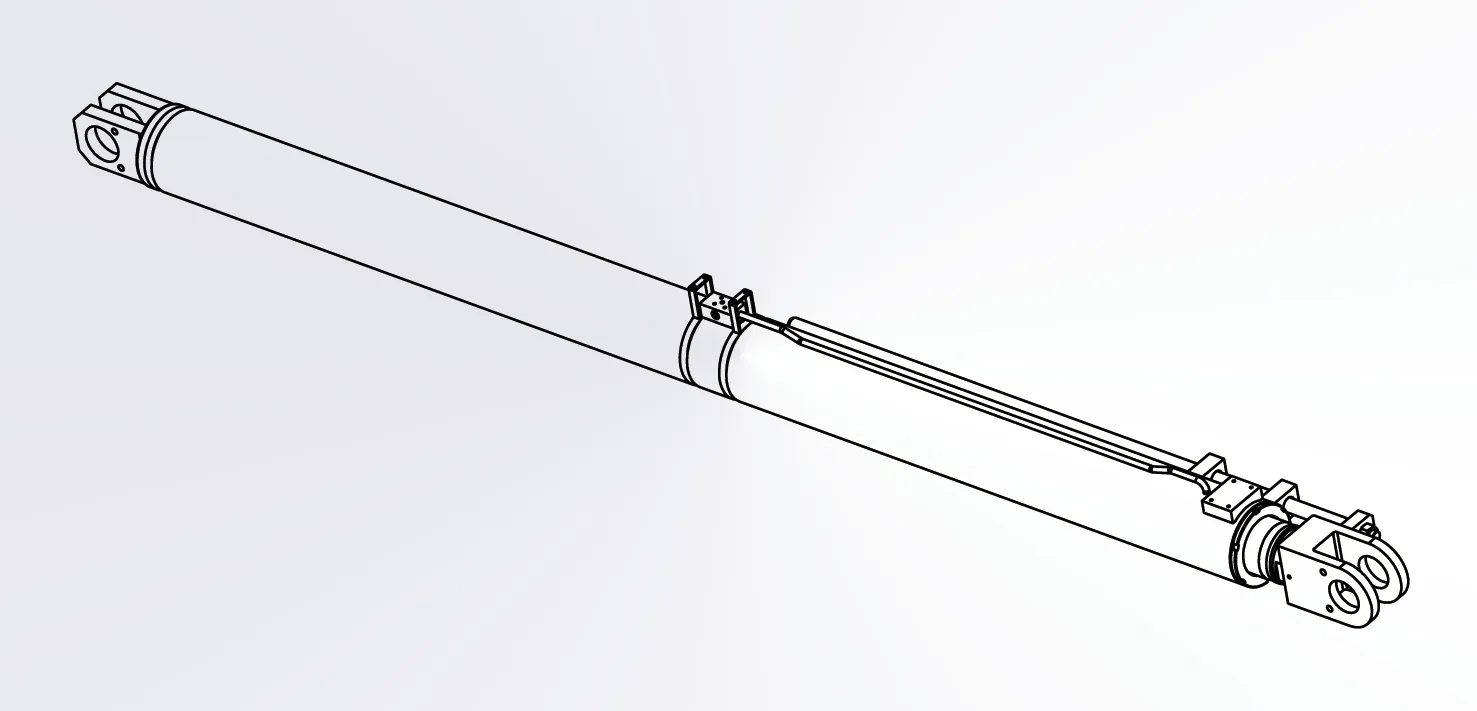 HCYY11112019 Cylinder For Preventing Rear Tilt Of Boom Of Crawler Crane