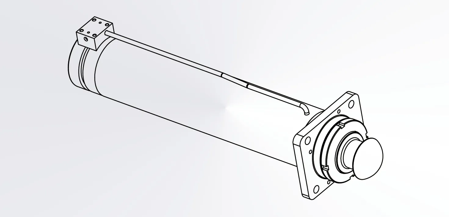 HCYY11112023 Cylinder For Frame Support For Truck Cranes