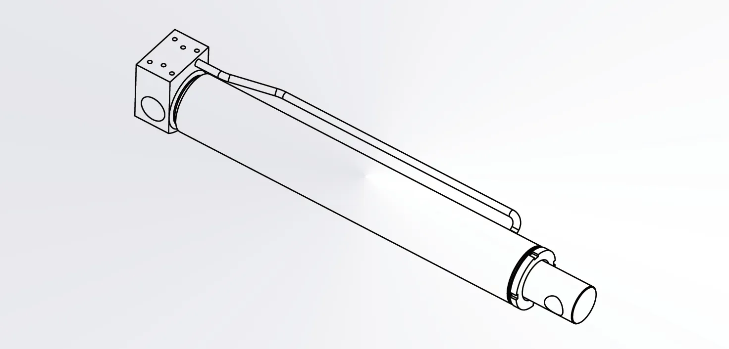 HCYY11112027 Behind Cylinder For Frame Support For Truck Cranes
