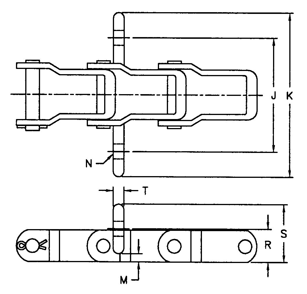 Pintle Chain AL662-KG30S